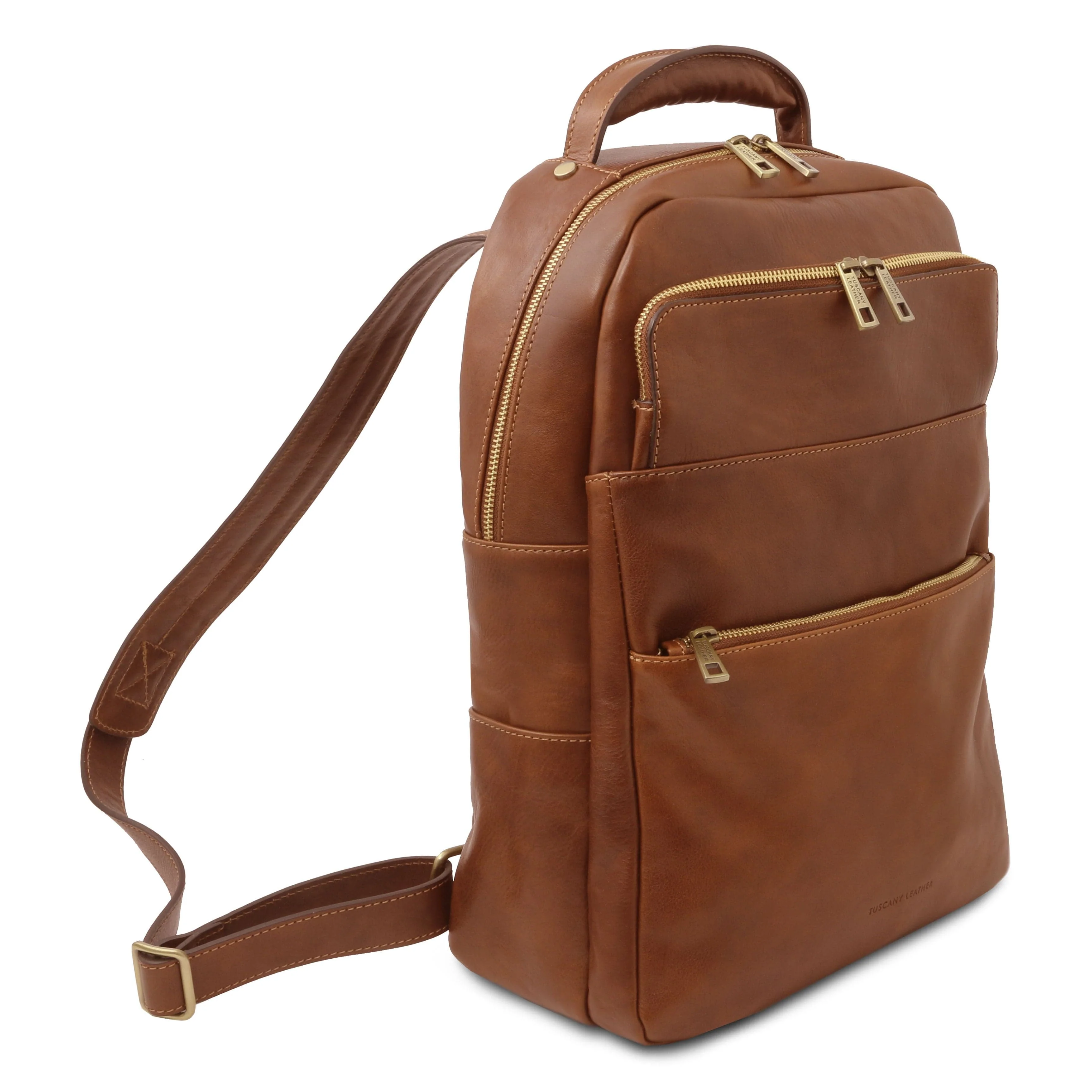 Melbourne - Italian leather laptop backpack | TL142205 - Image 20