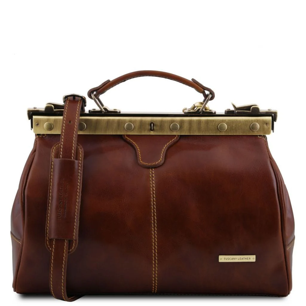 Michelangelo - Doctor gladstone leather bag | TL10038 - Image 10