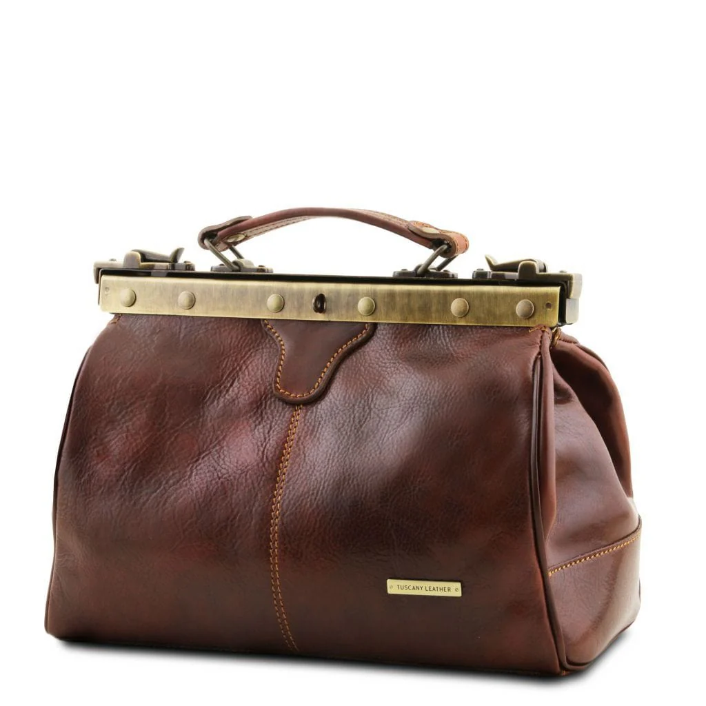 Michelangelo - Doctor gladstone leather bag | TL10038 - Image 2