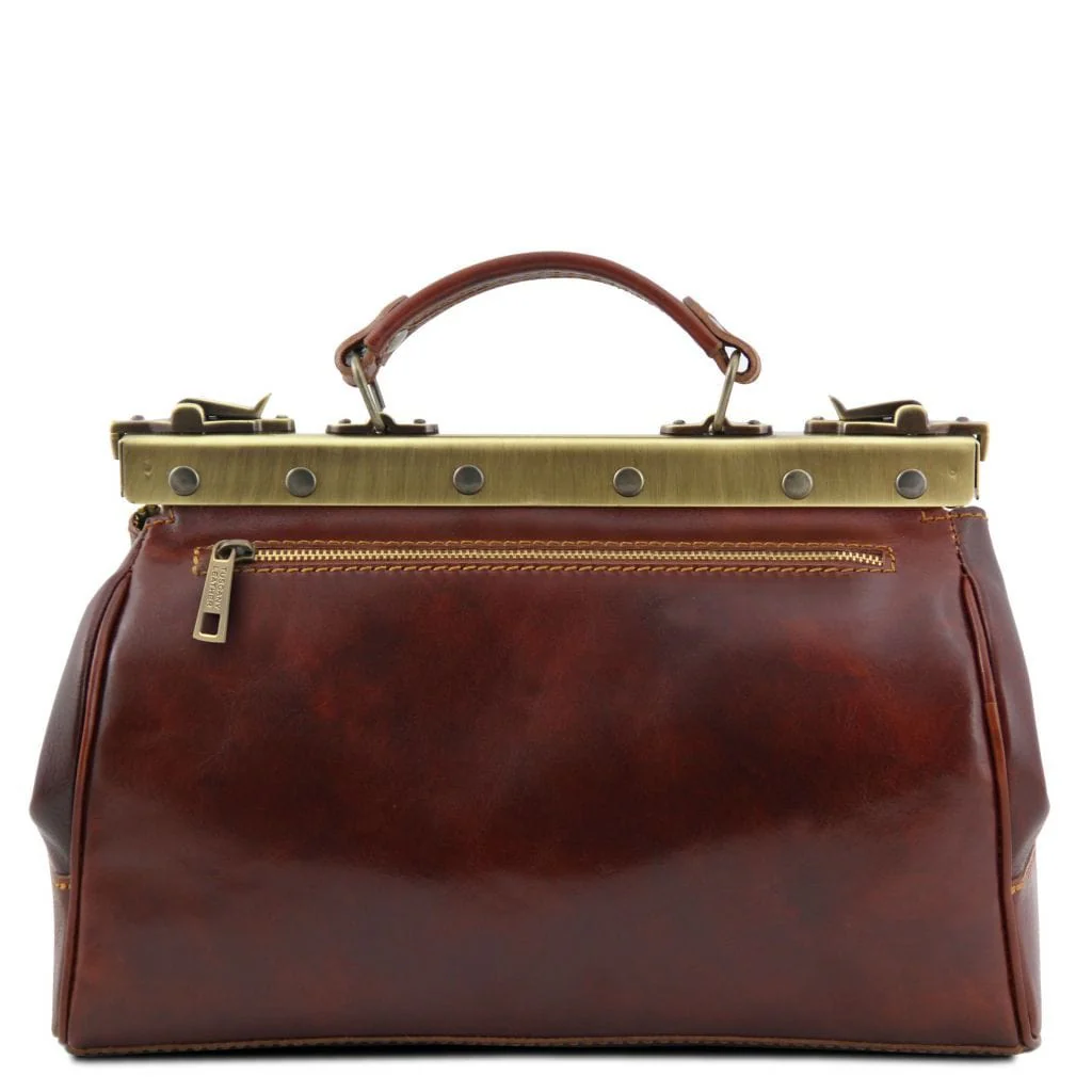 Michelangelo - Doctor gladstone leather bag | TL10038 - Image 4