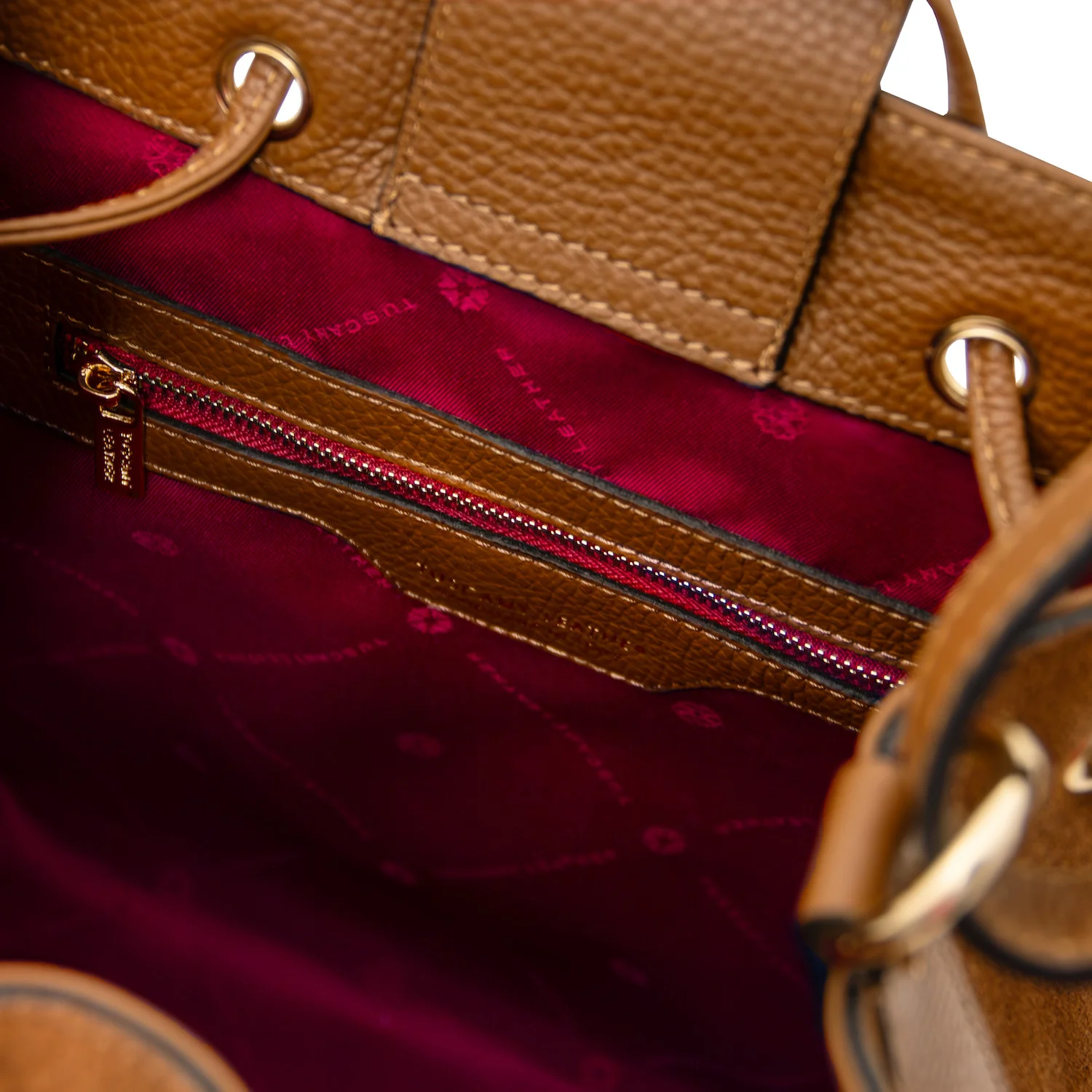 Minerva - Suede leather bucket bag | TL142476 - Image 6