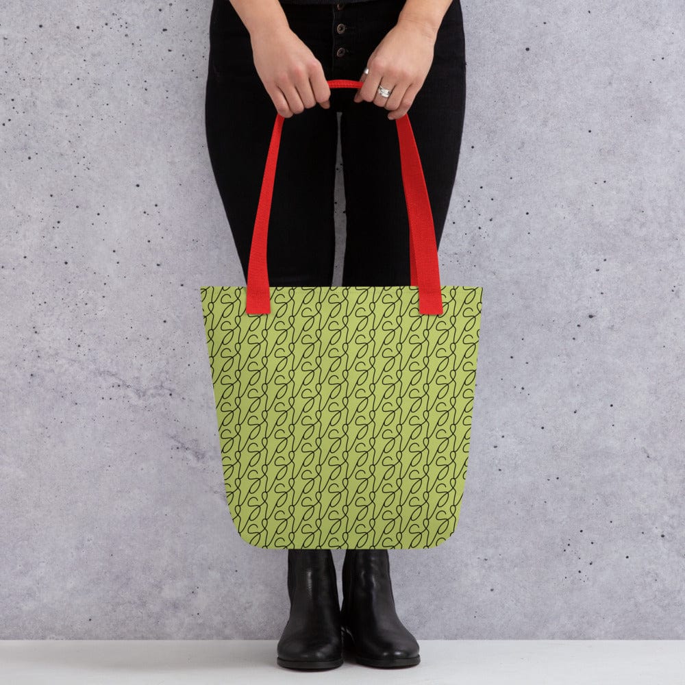 Olive Green Logo Tote Bag - Image 19