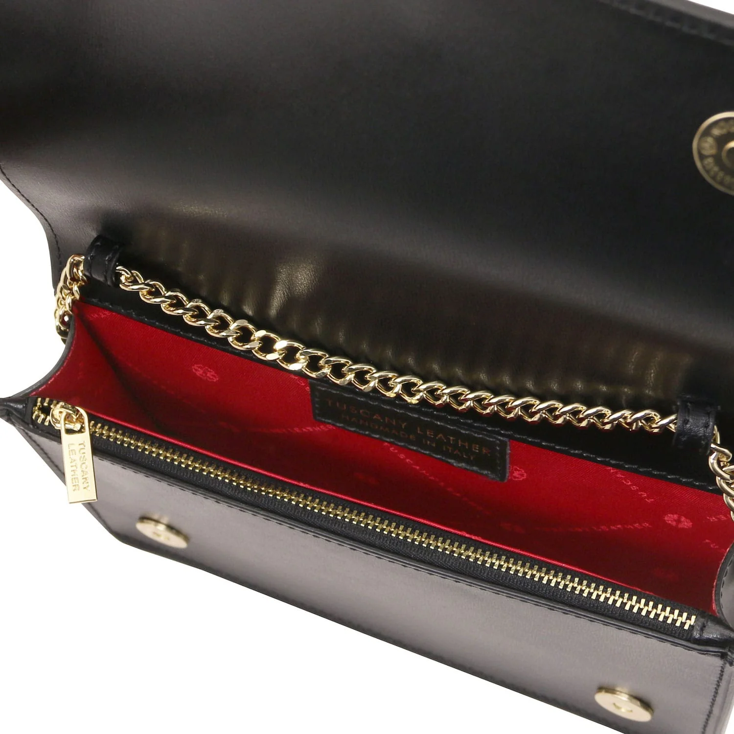 Opera - Leather clutch with chain strap | TL142505 - Image 17