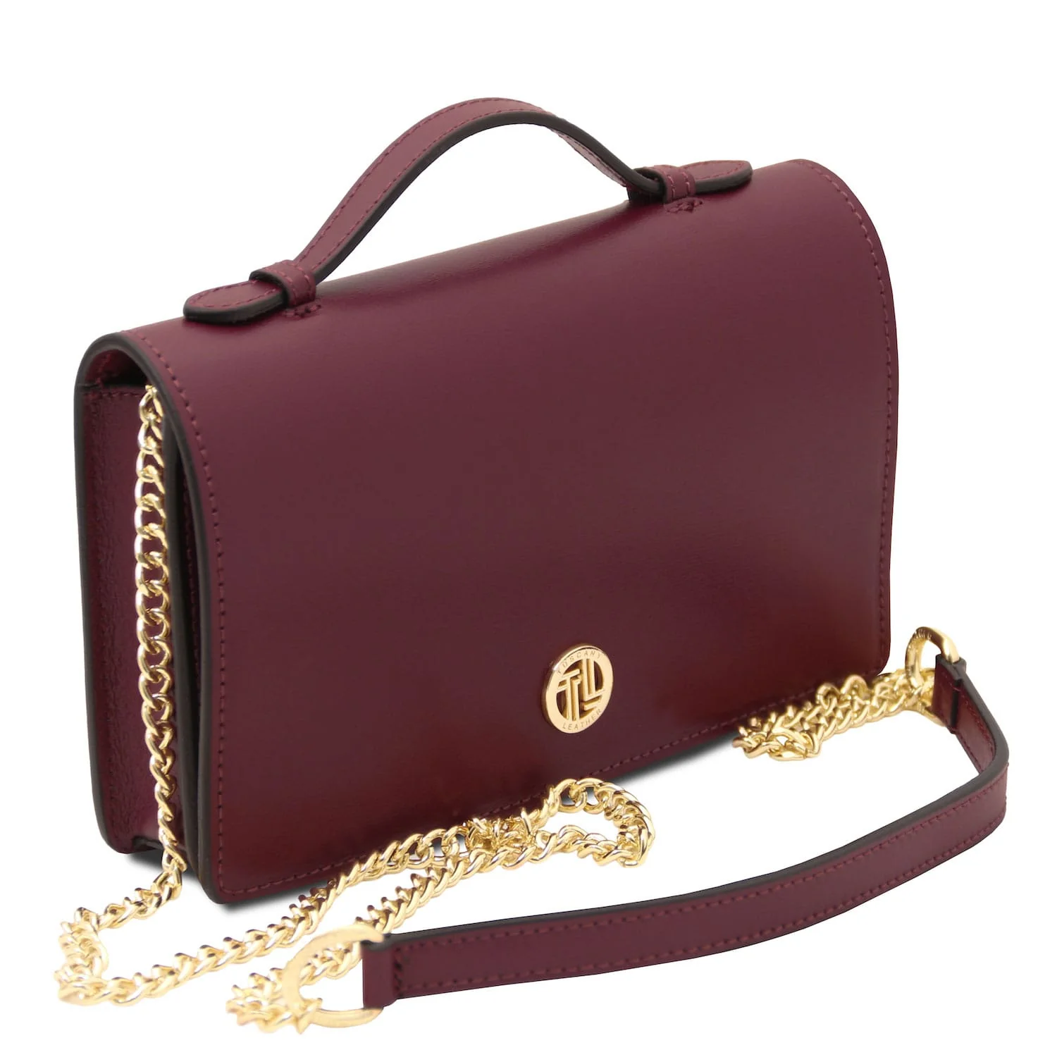 Opera - Leather clutch with chain strap | TL142505 - Image 3