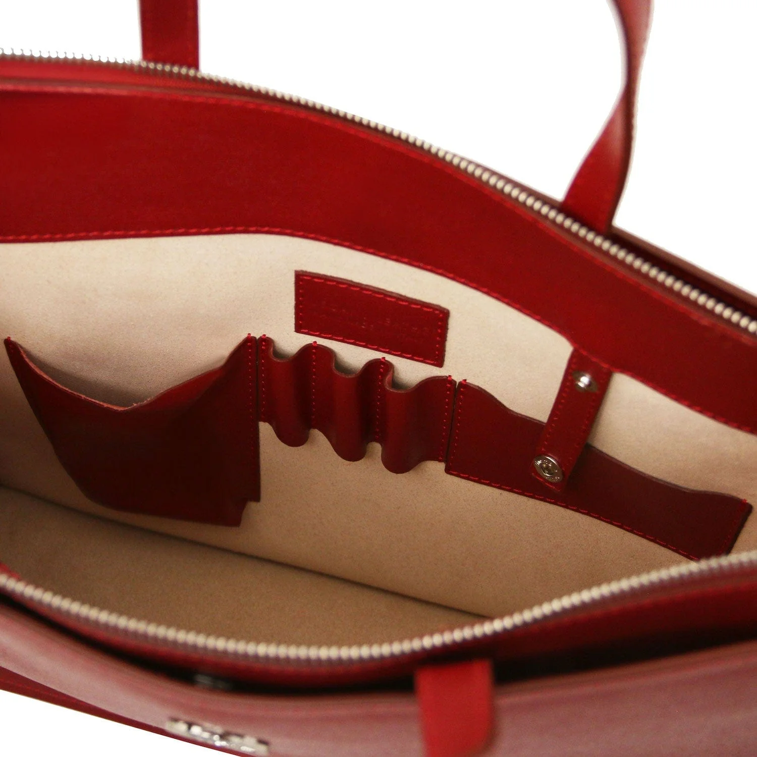 Palermo - Saffiano Italian leather briefcase 3-compartment for women | TL141369 - Image 25