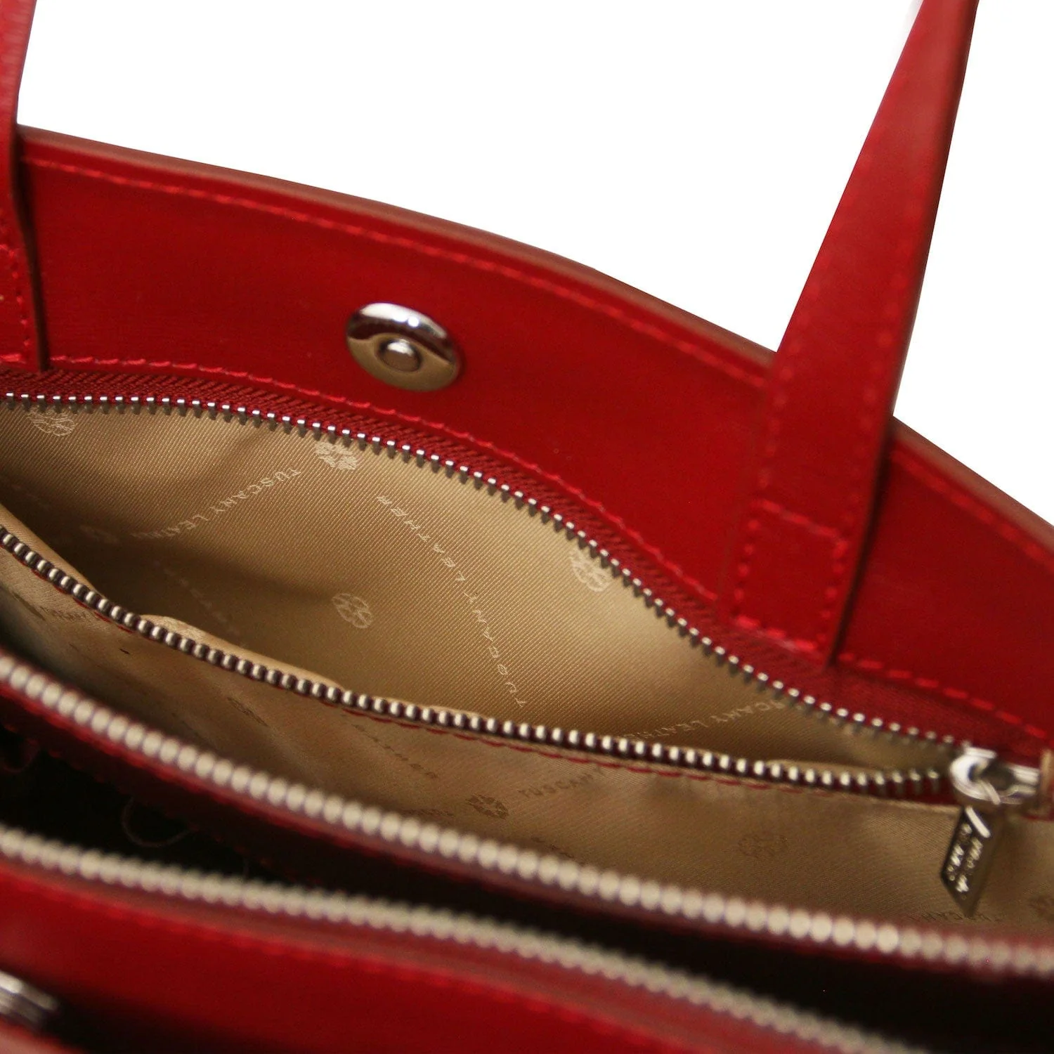 Palermo - Saffiano Italian leather briefcase 3-compartment for women | TL141369 - Image 26