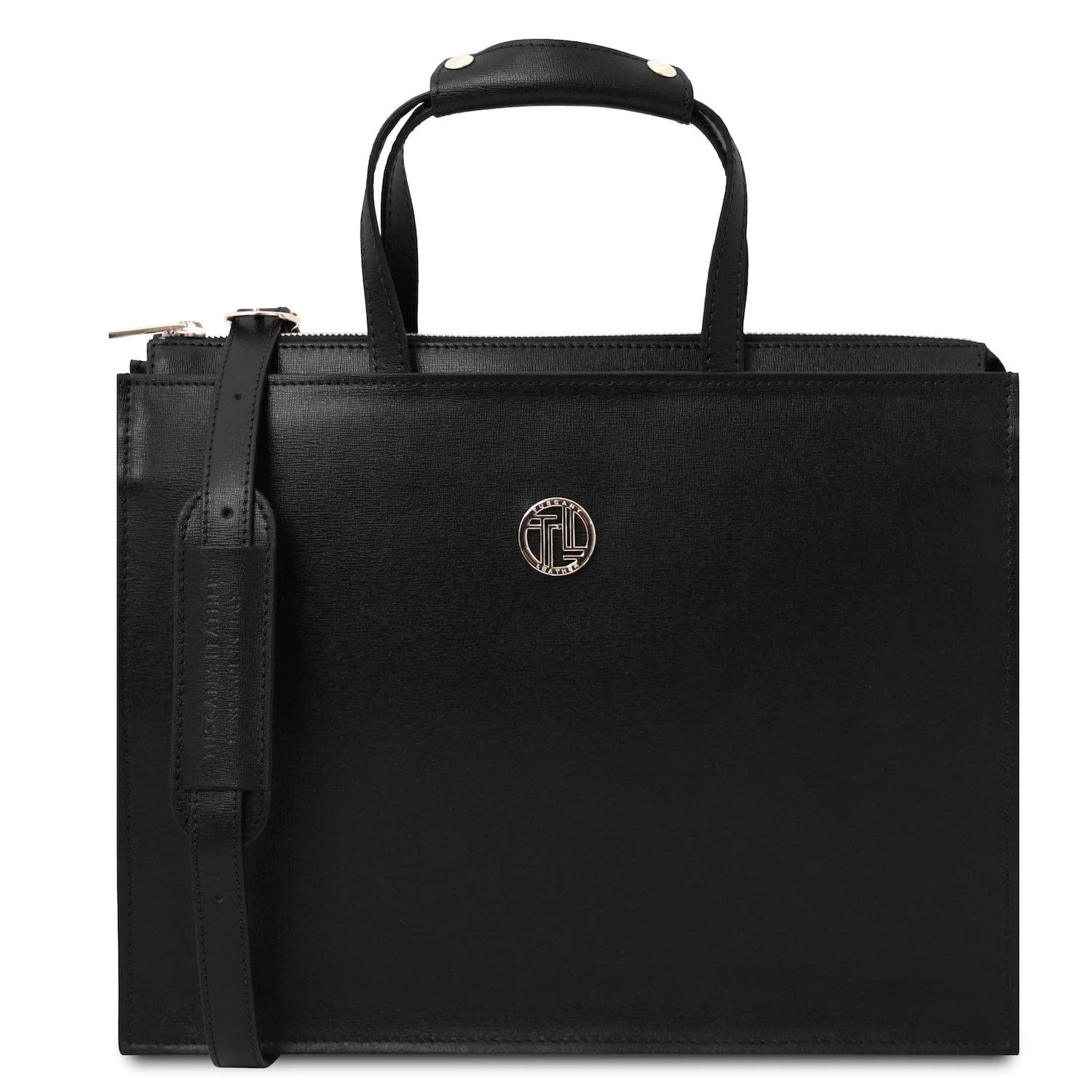 Palermo - Saffiano Italian leather briefcase 3-compartment for women | TL141369 - Image 34