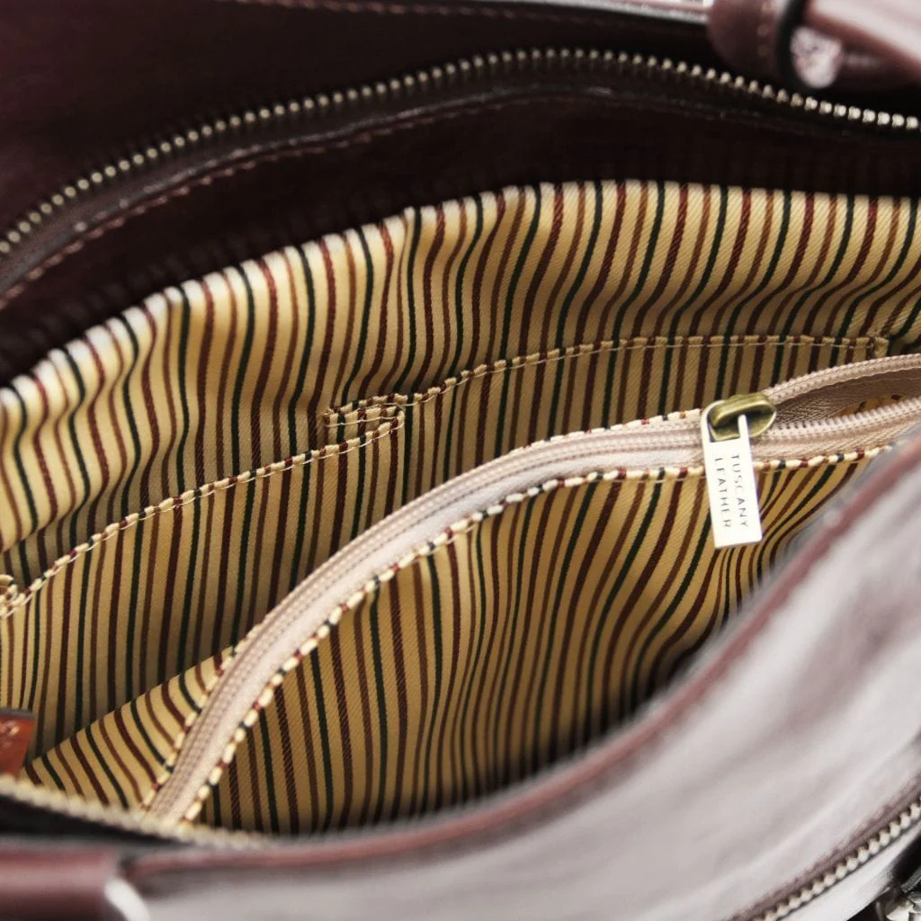Patty - Italian leather convertible 2-in-1 backpack shoulder bag | TL141497 - Image 42