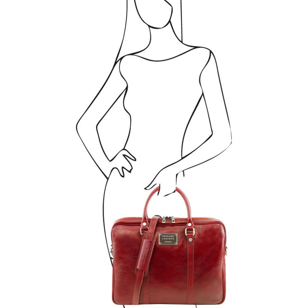 Prato - Exclusive leather laptop case | TL141283 - Image 16
