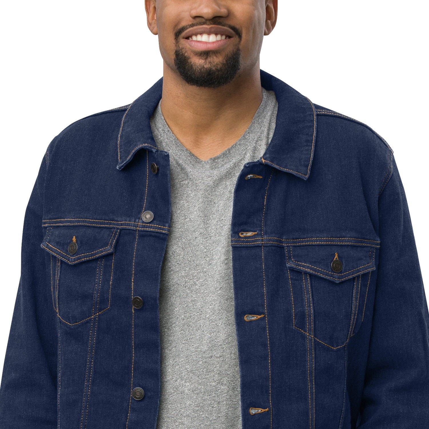 San Rocco Italia embroidered denim jacket - unisex - Image 8