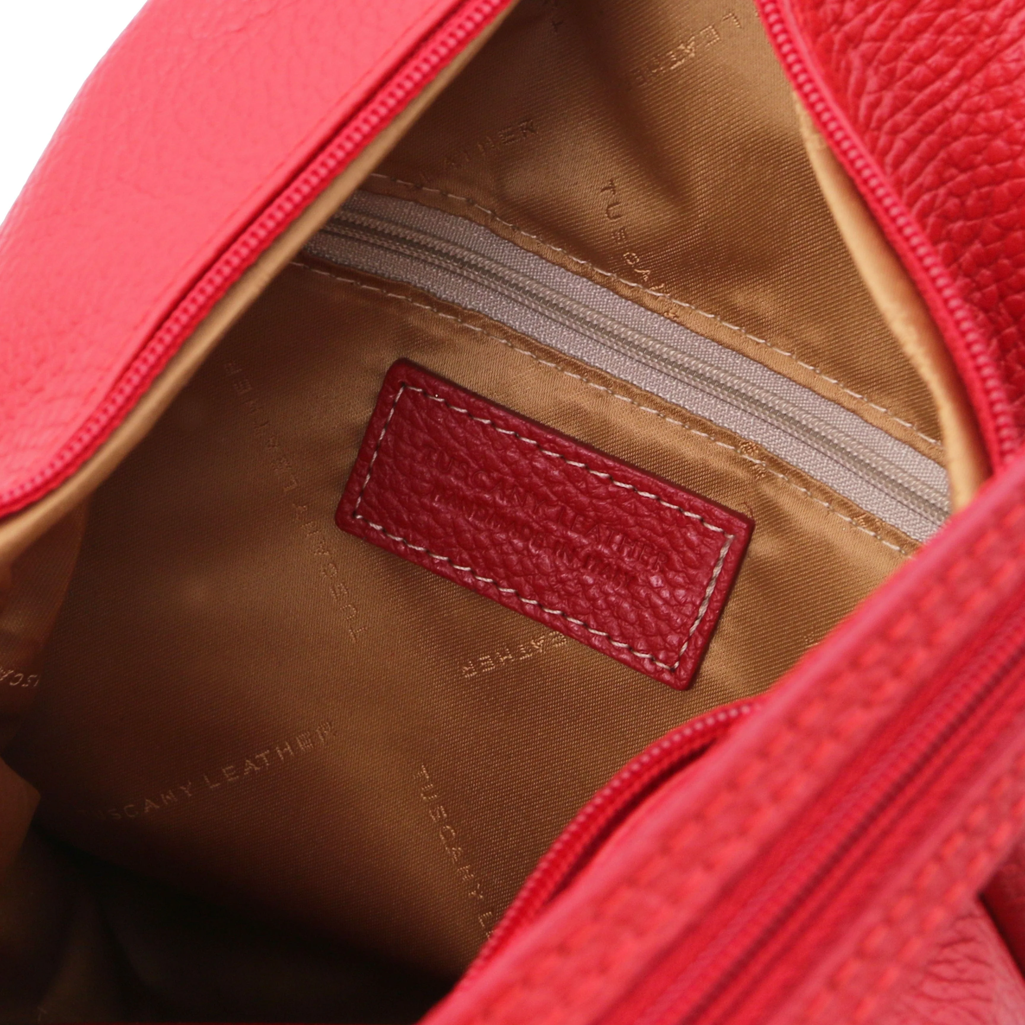 Shanghai - Italian leather backpack - pebbled leather | TL141881 - Image 22