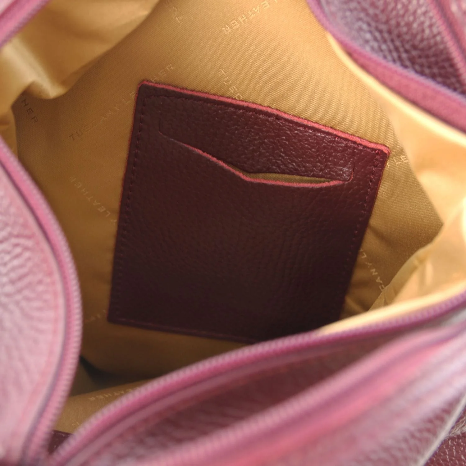 Shanghai - Italian leather backpack - pebbled leather | TL141881 - Image 28