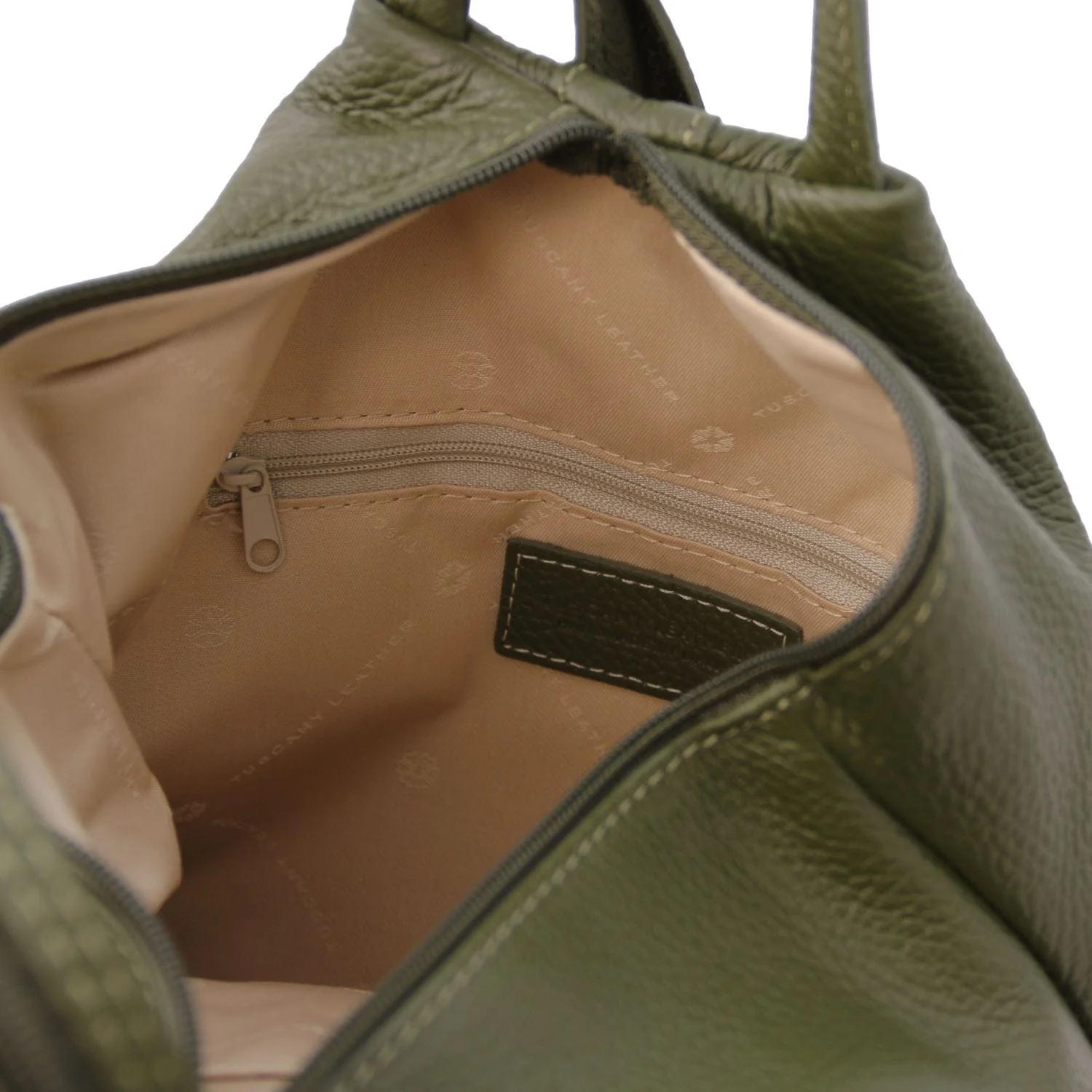 Shanghai - Italian leather backpack - pebbled leather | TL141881 - Image 34