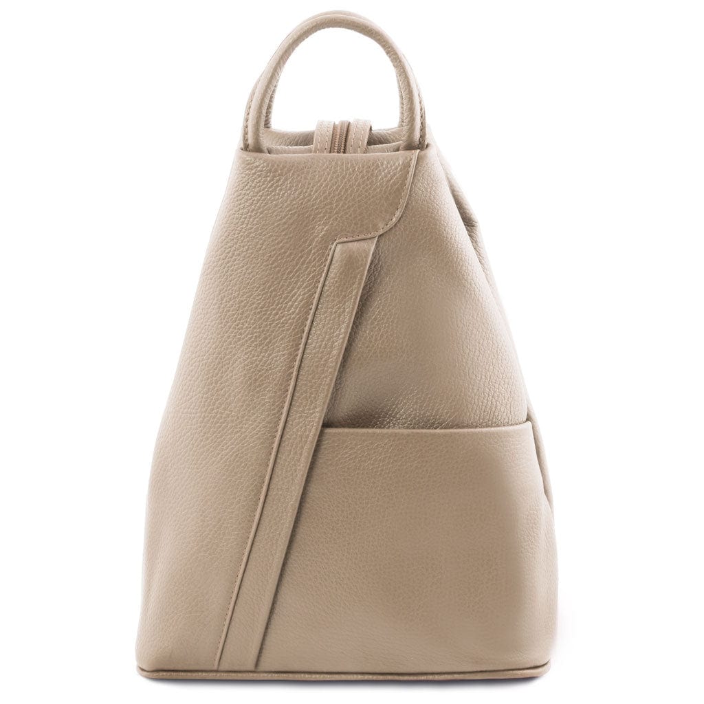 Shanghai - Italian leather backpack - pebbled leather | TL141881 - Image 35