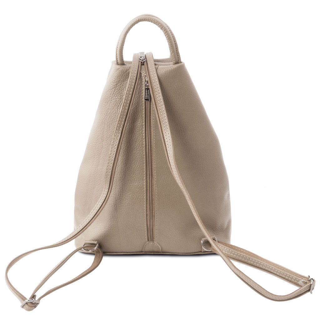 Shanghai - Italian leather backpack - pebbled leather | TL141881 - Image 37