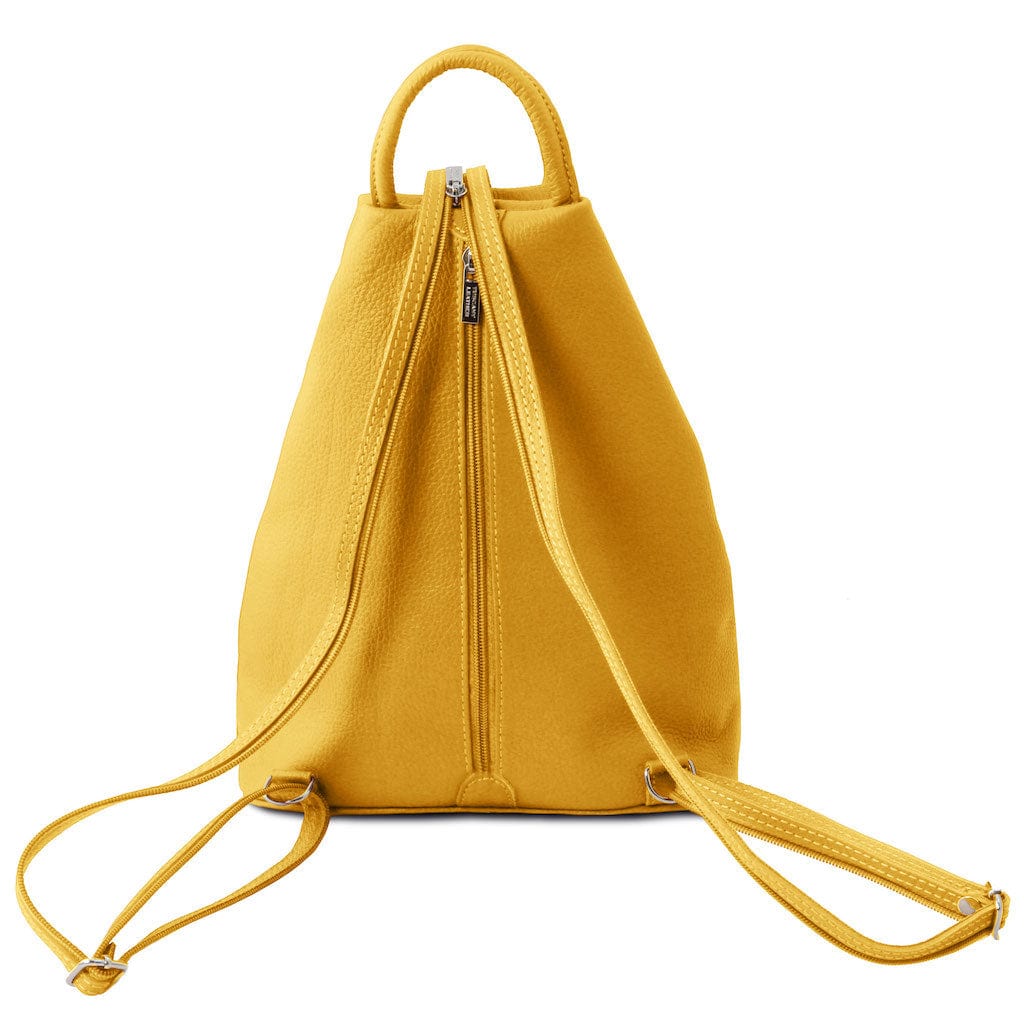 Shanghai - Italian leather backpack - pebbled leather | TL141881 - Image 51