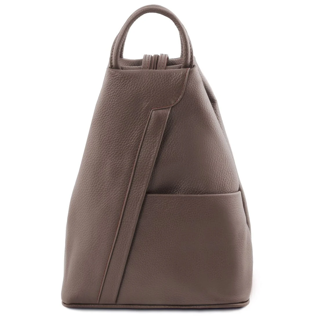 Shanghai - Italian leather backpack - pebbled leather | TL141881 - Image 69