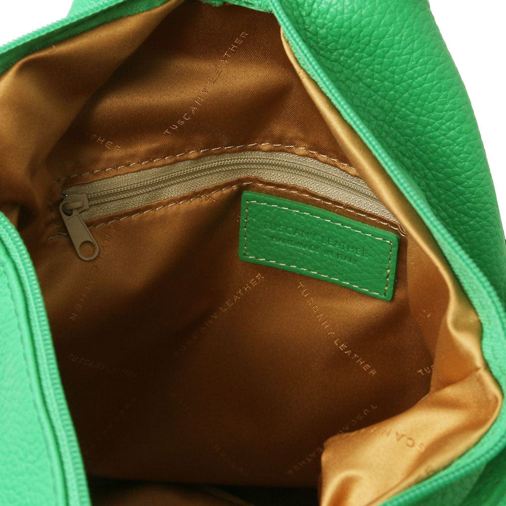 Shanghai - Italian leather backpack - pebbled leather | TL141881 - Image 77