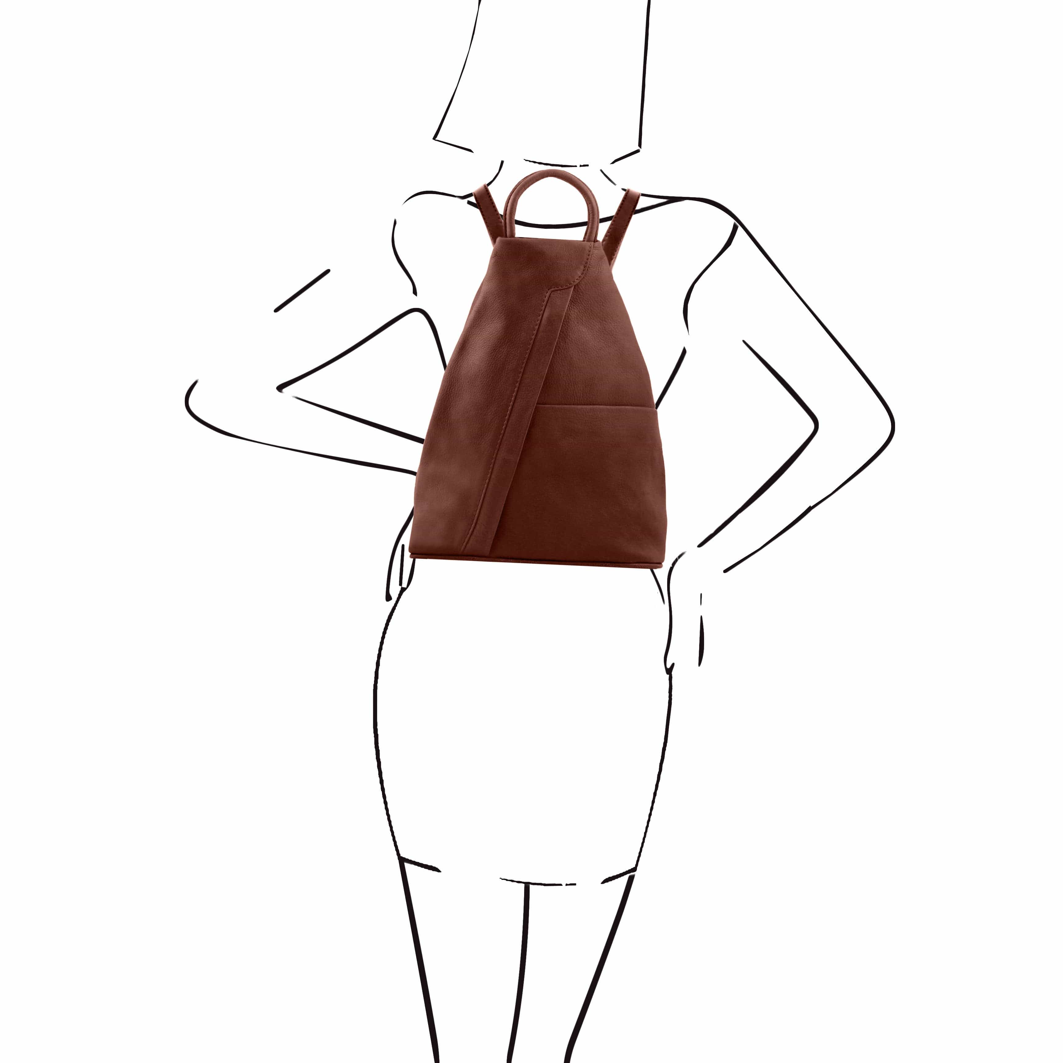 Shanghai - Italian leather backpack - full-grain leather | TL140963 - Image 25