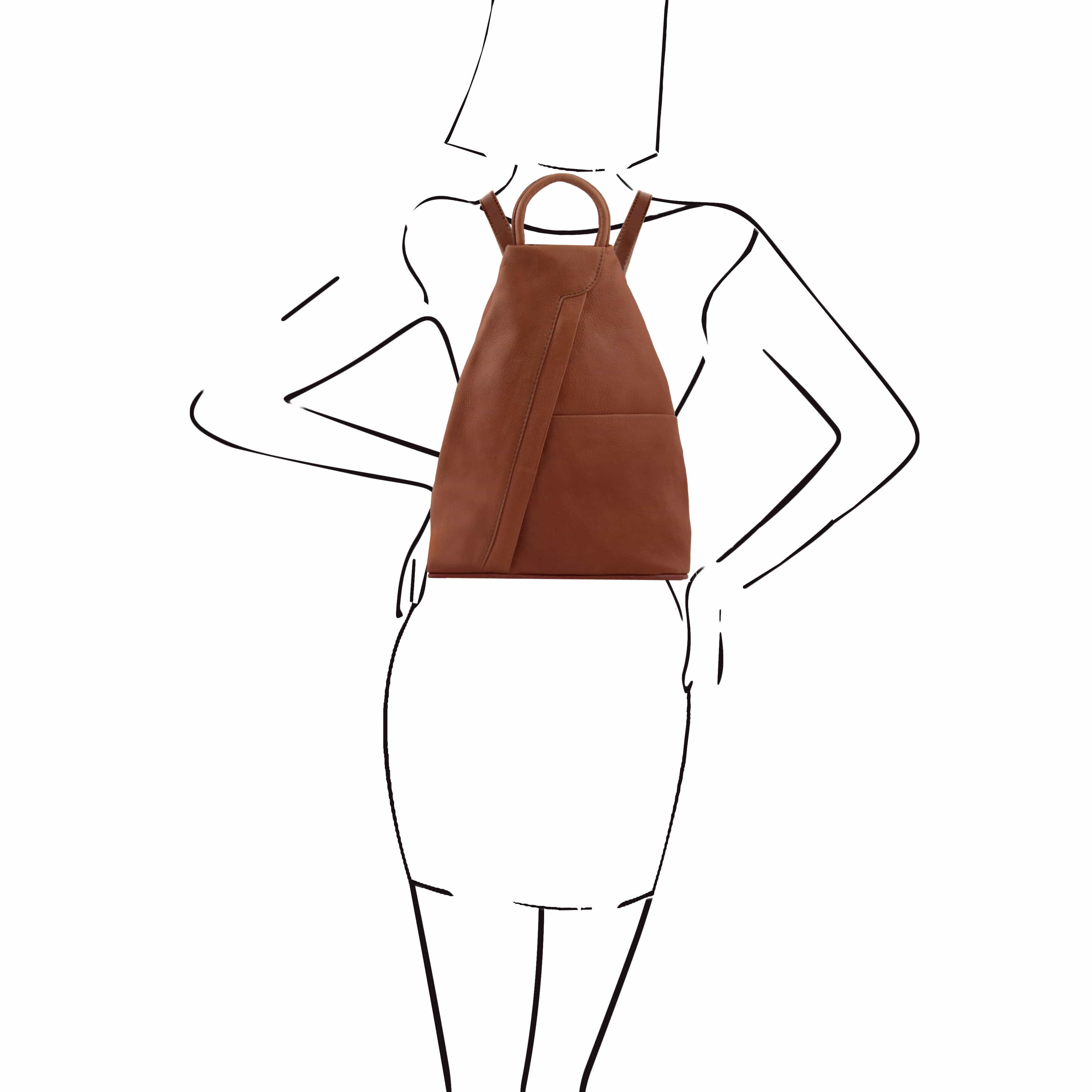 Shanghai - Italian leather backpack - full-grain leather | TL140963 - Image 8