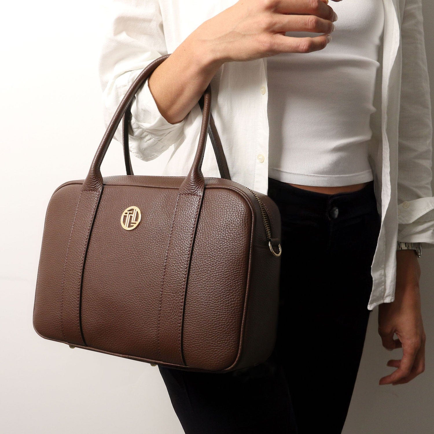 Stephany - Italian leather handbag | TL142439 - Image 3