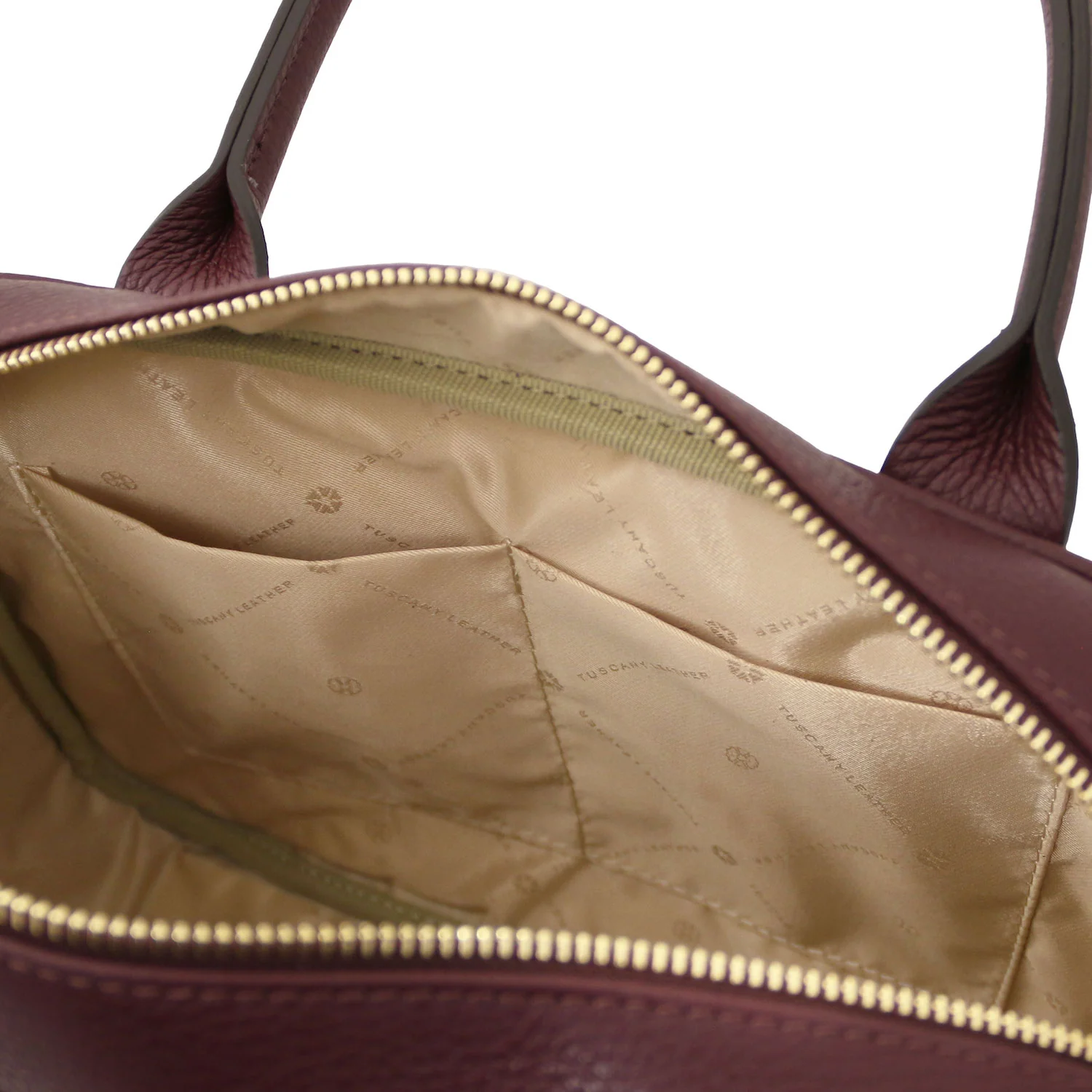 Stephany - Suede & pebbled leather handbag | TL142511 - Image 8