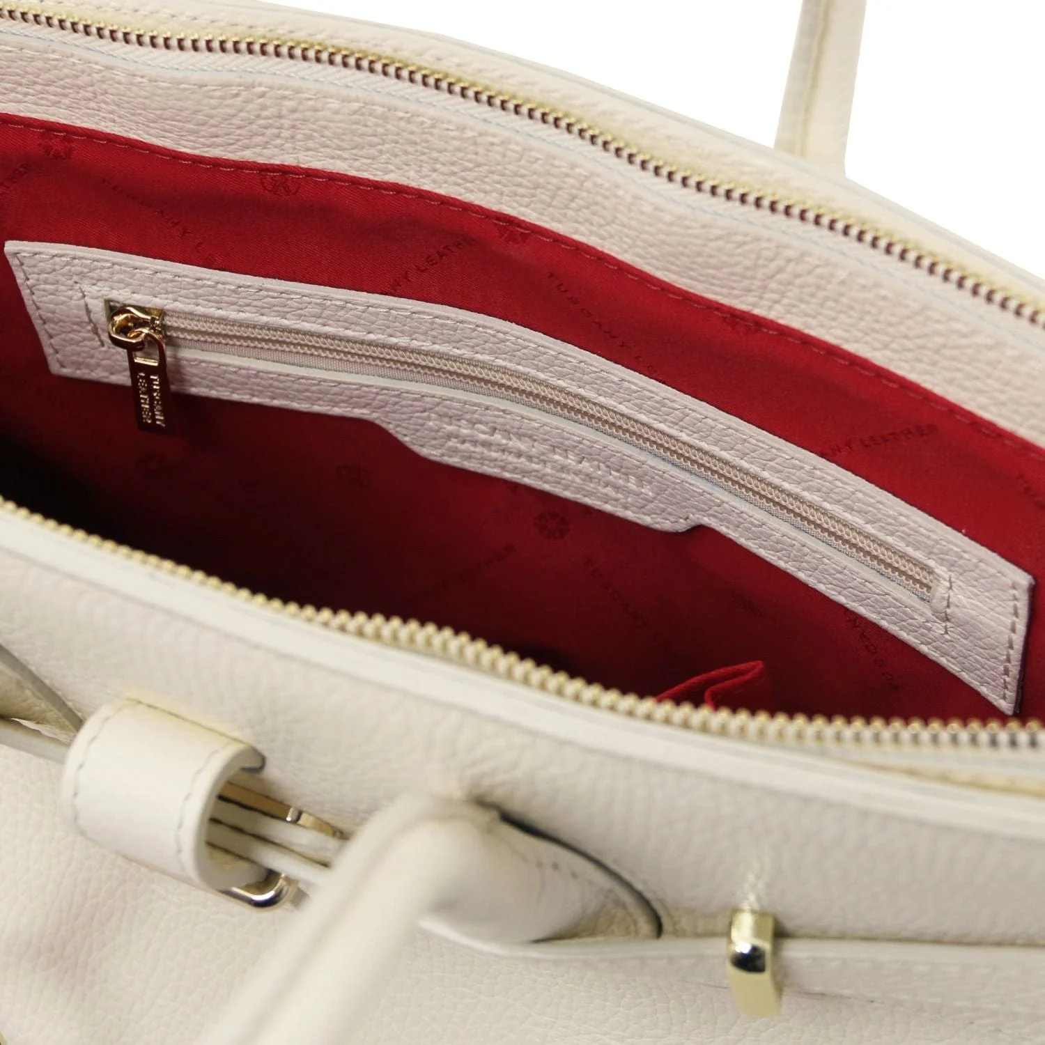 TL Bag - Leather handbag with golden hardware | TL141529 - Image 67