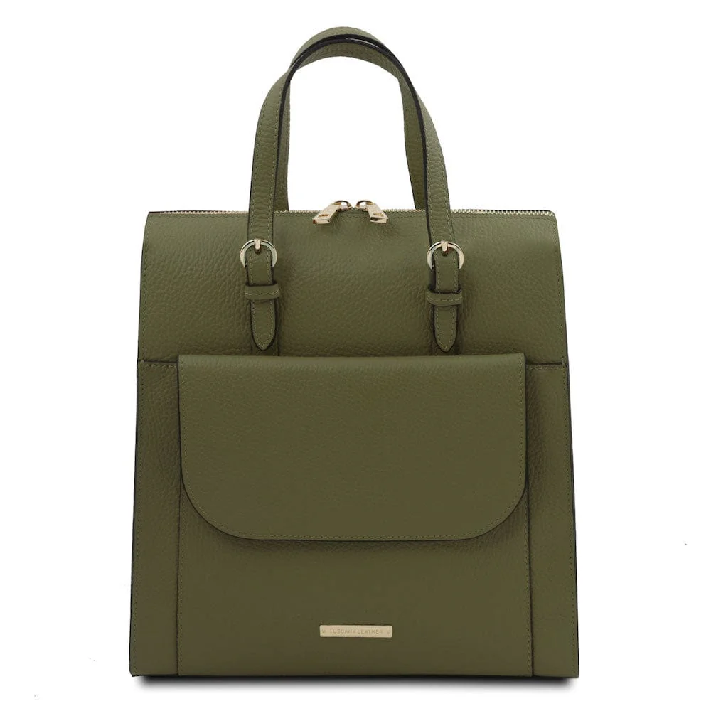 TL Bag - Italian Leather Convertible Backpack | TL142211 - Image 51