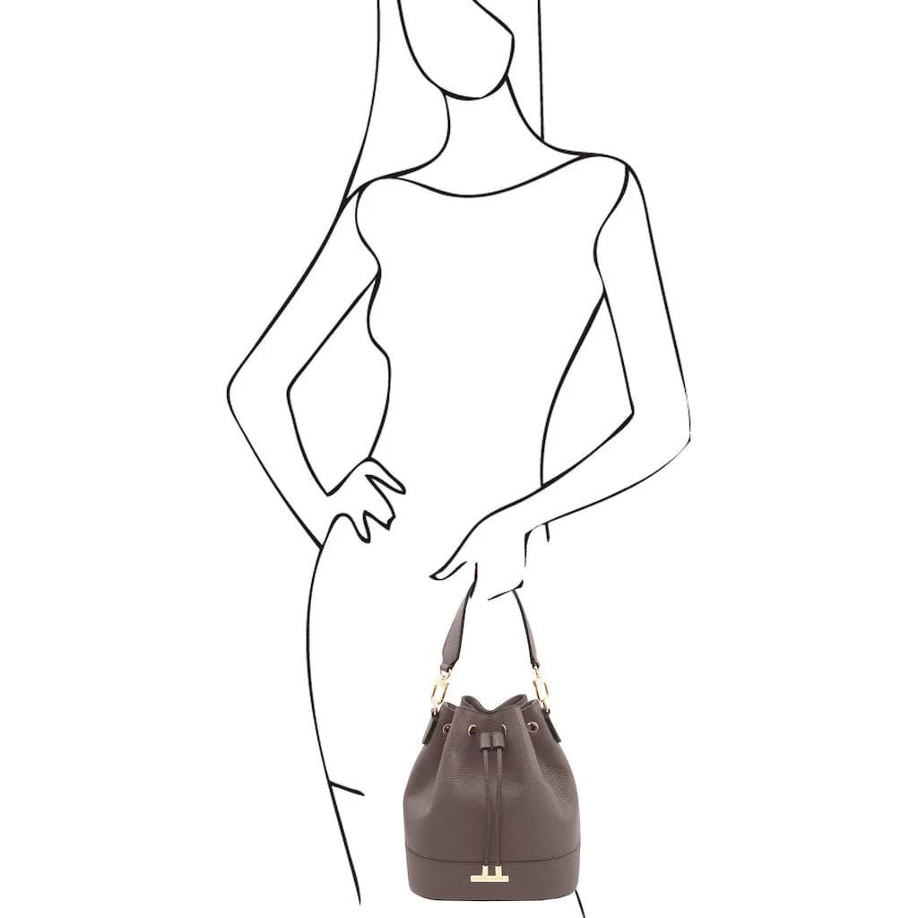 TL Bag - Leather bucket bag | TL142146 - Image 50