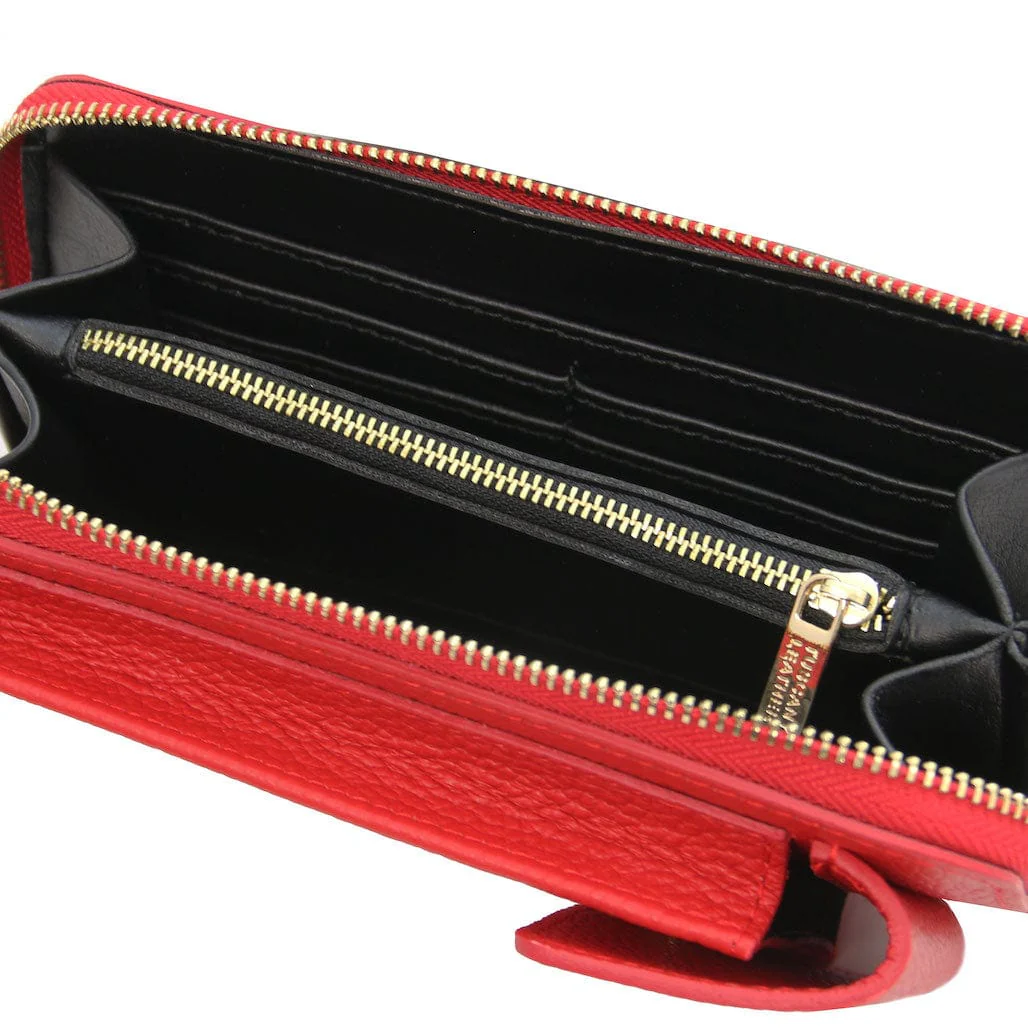 TL Bag - Leather wallet with strap - phone wallet | TL142323 - Image 18