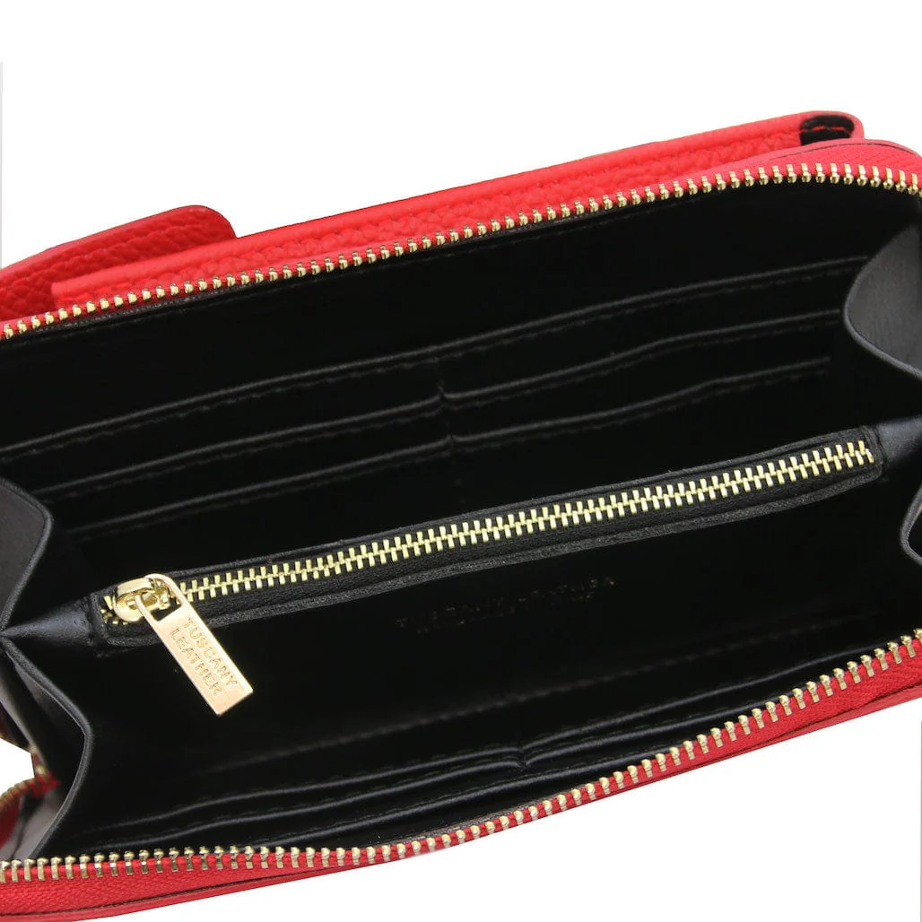 TL Bag - Leather wallet with strap - phone wallet | TL142323 - Image 19