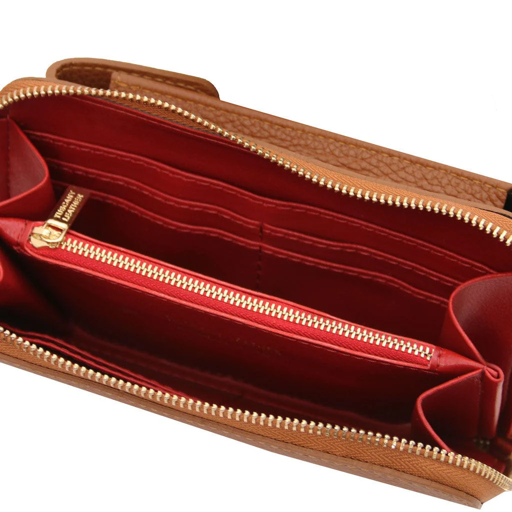 TL Bag - Leather wallet with strap - phone wallet | TL142323 - Image 26