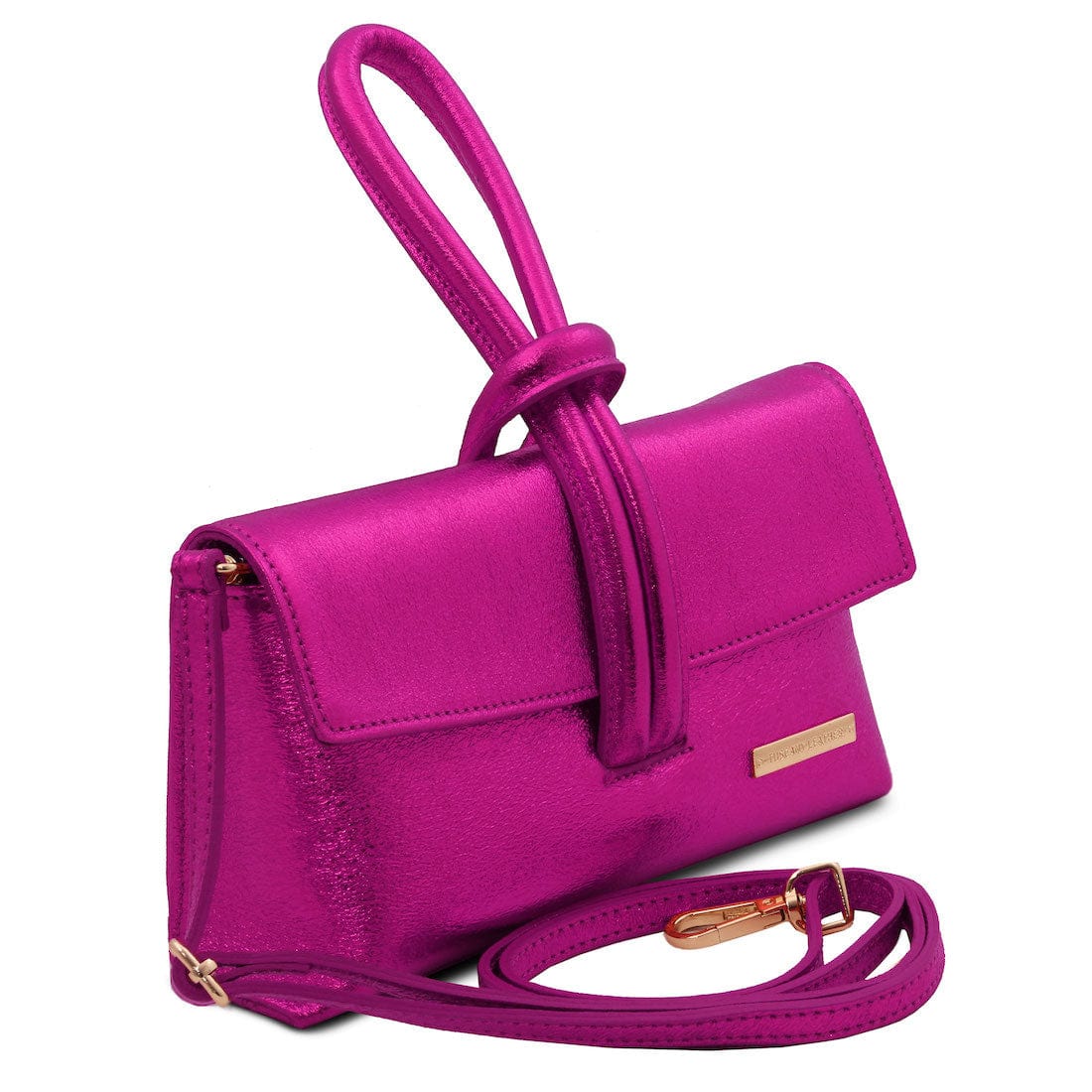 TL Bag - Metallic leather clutch | TL141993 - Image 11