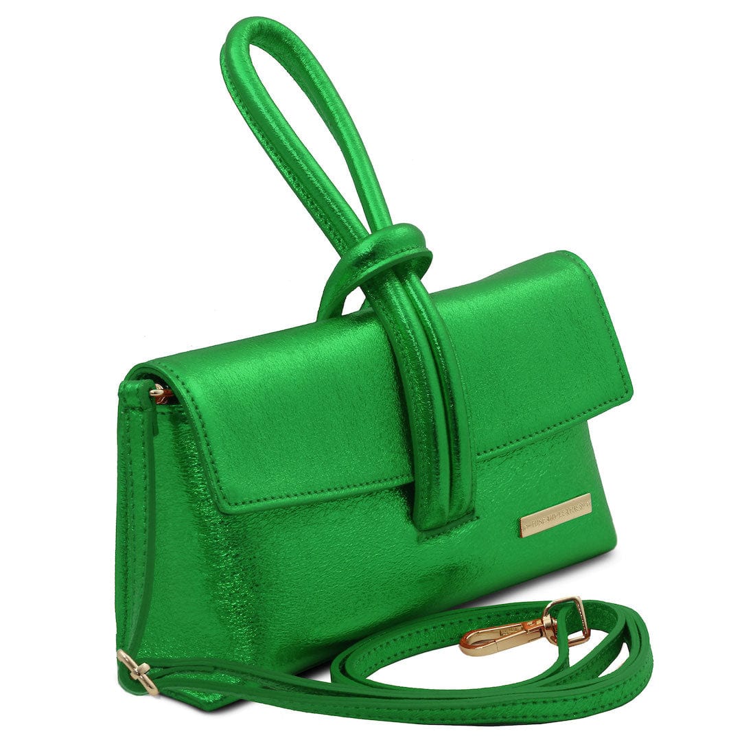 TL Bag - Metallic leather clutch | TL141993 - Image 23