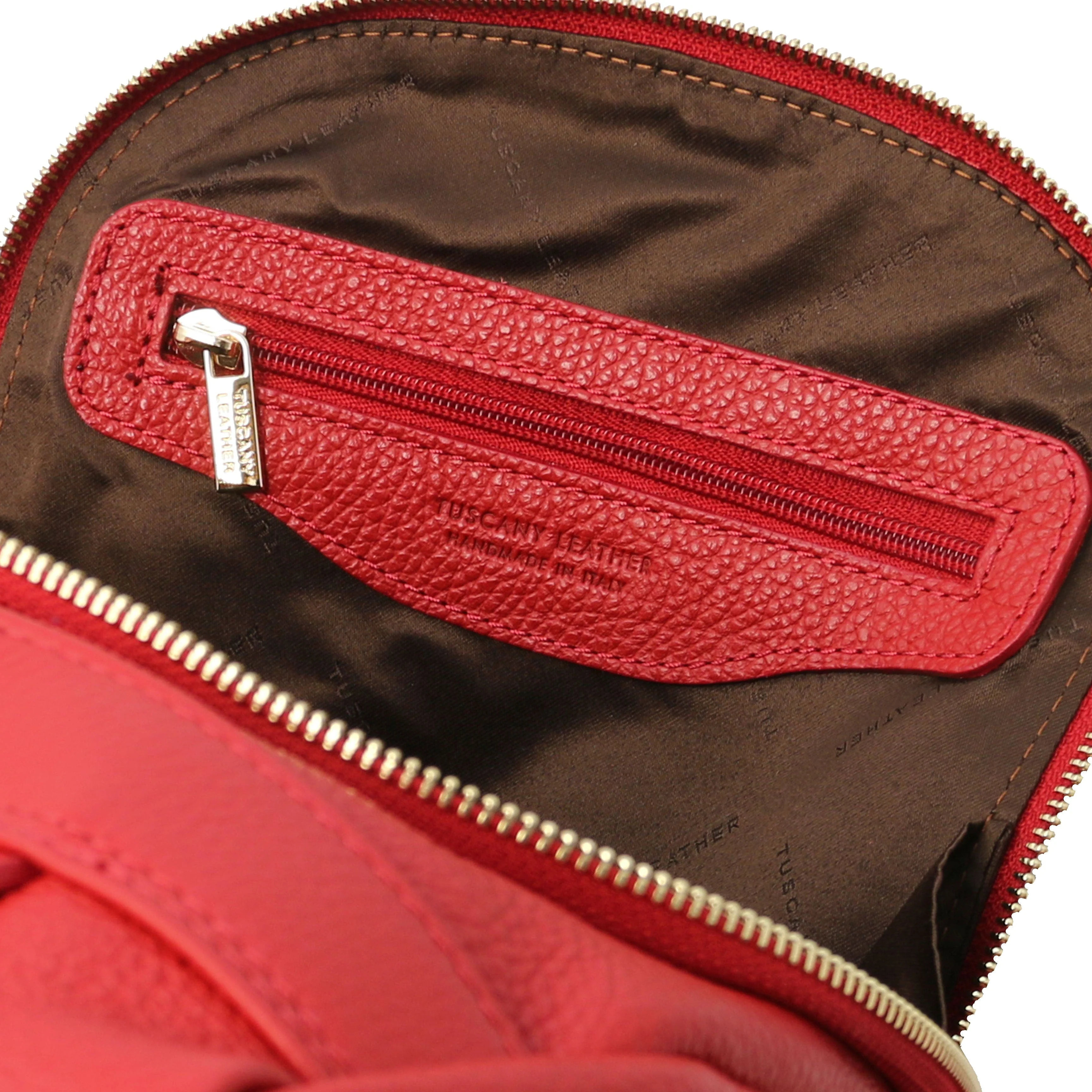 TL Bag - Soft leather backpack - convertible 2-in-1 backpack shoulder bag | TL142138 - Image 25