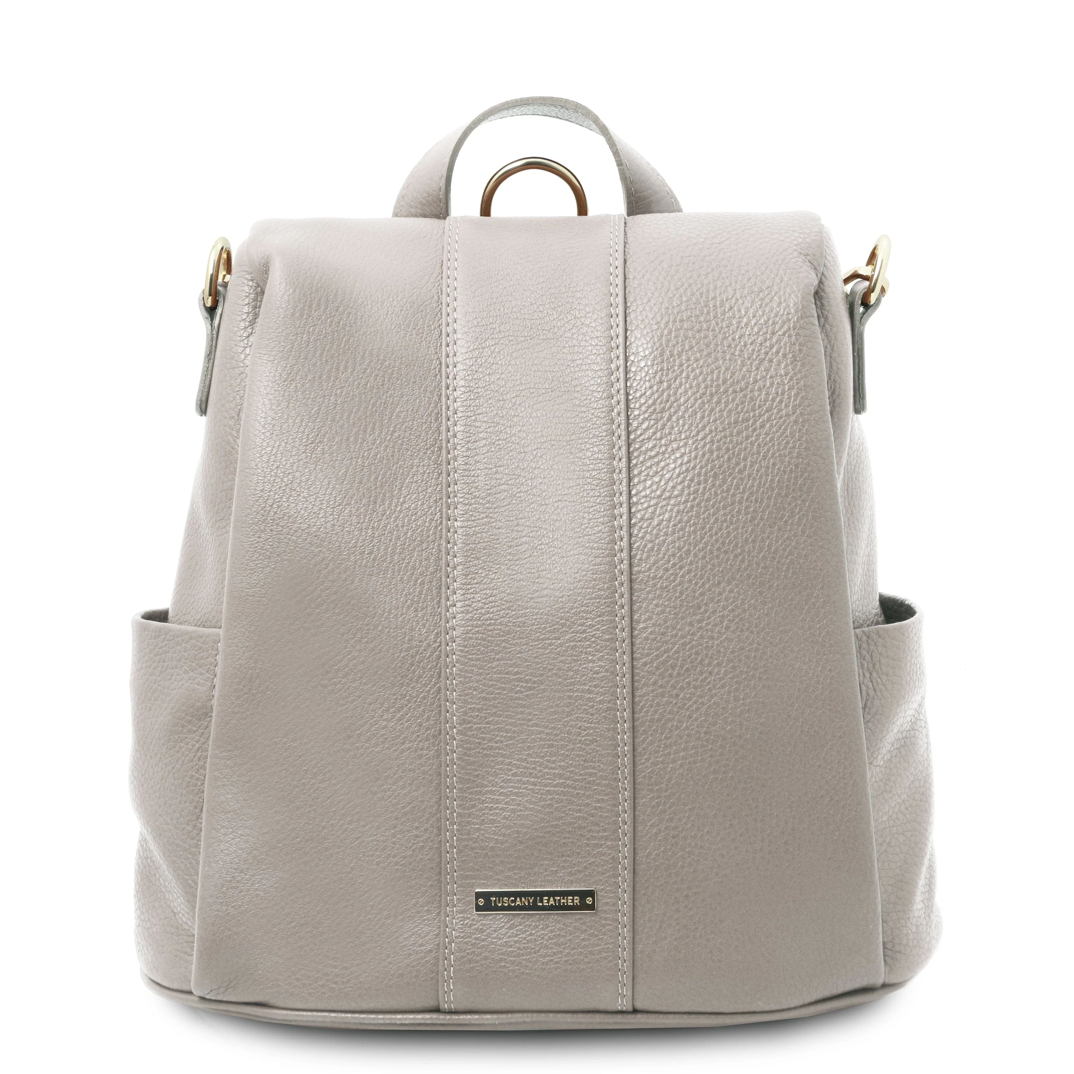 TL Bag - Soft leather backpack - convertible 2-in-1 backpack shoulder bag | TL142138 - Image 38