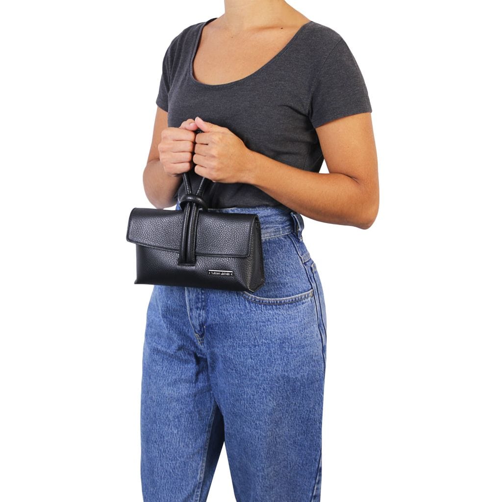 TL Bag - Foldover Leather Clutch | TL141990 - Image 4