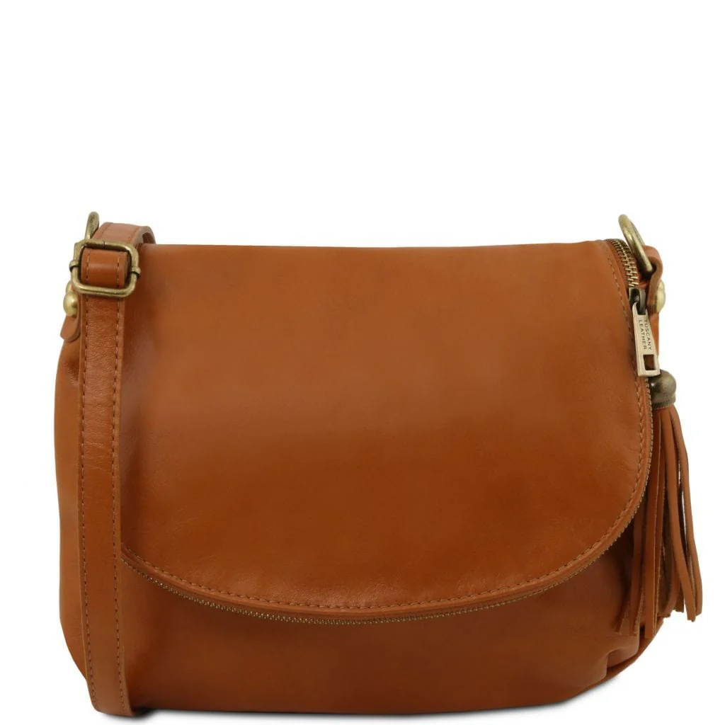 TL Bag - Soft leather shoulder bag with tassel detail | TL141223 - Image 10