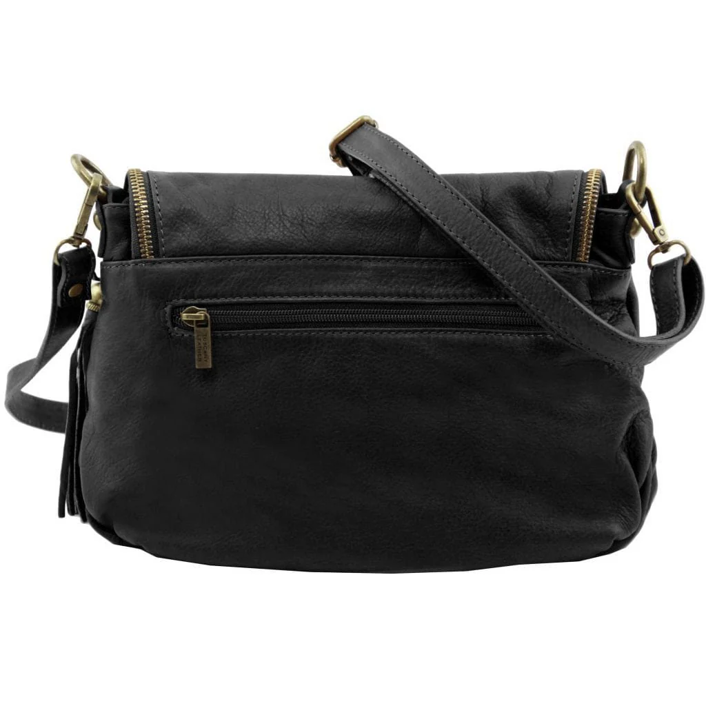 TL Bag - Soft leather shoulder bag with tassel detail | TL141223 - Image 20