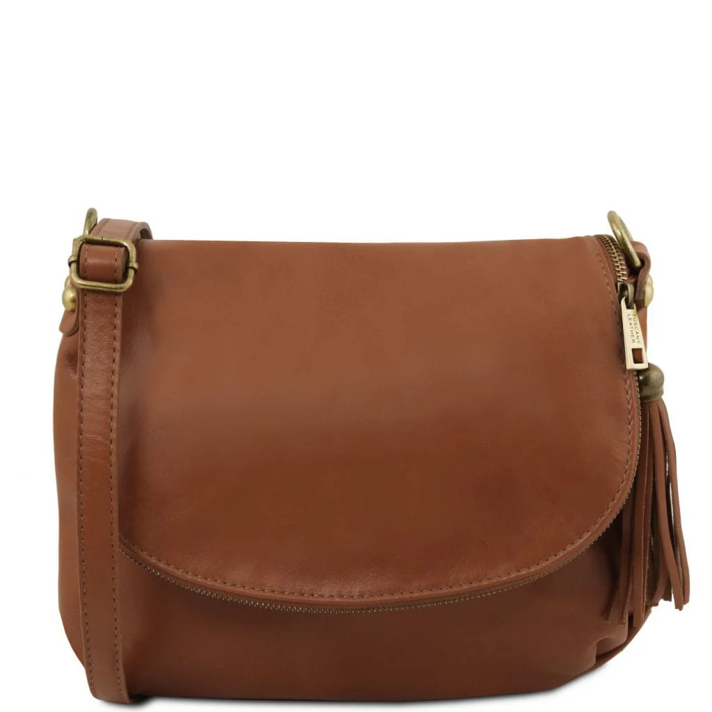 TL Bag - Soft leather shoulder bag with tassel detail | TL141223 - Image 6
