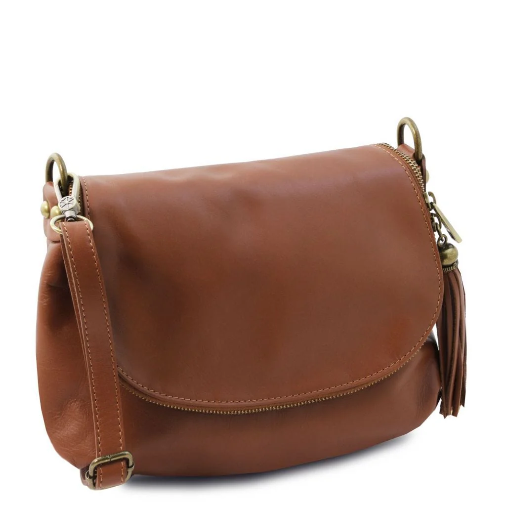TL Bag - Soft leather shoulder bag with tassel detail | TL141223 - Image 7