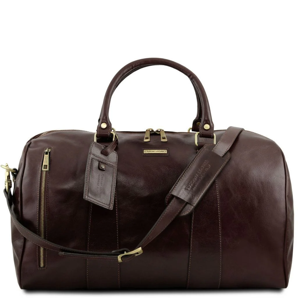 TL Voyager - Travel leather duffle bag - Large size | TL141794 - Image 7