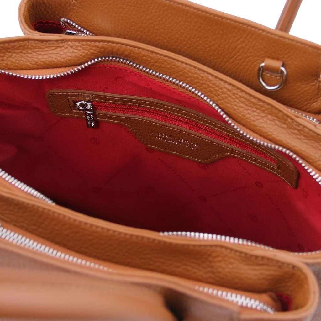 Tulipan - Italian leather handbag | TL141727 - Image 15