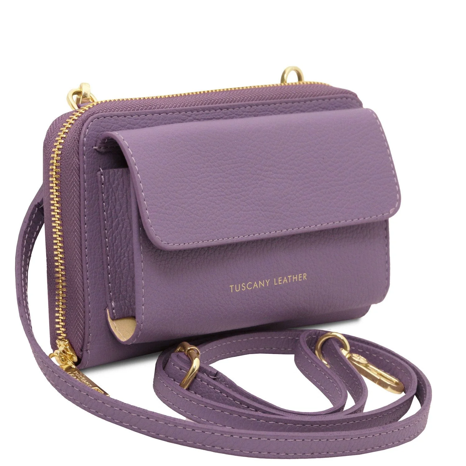 Urania - Leather phone wallet with strap | TL142433 - Image 21