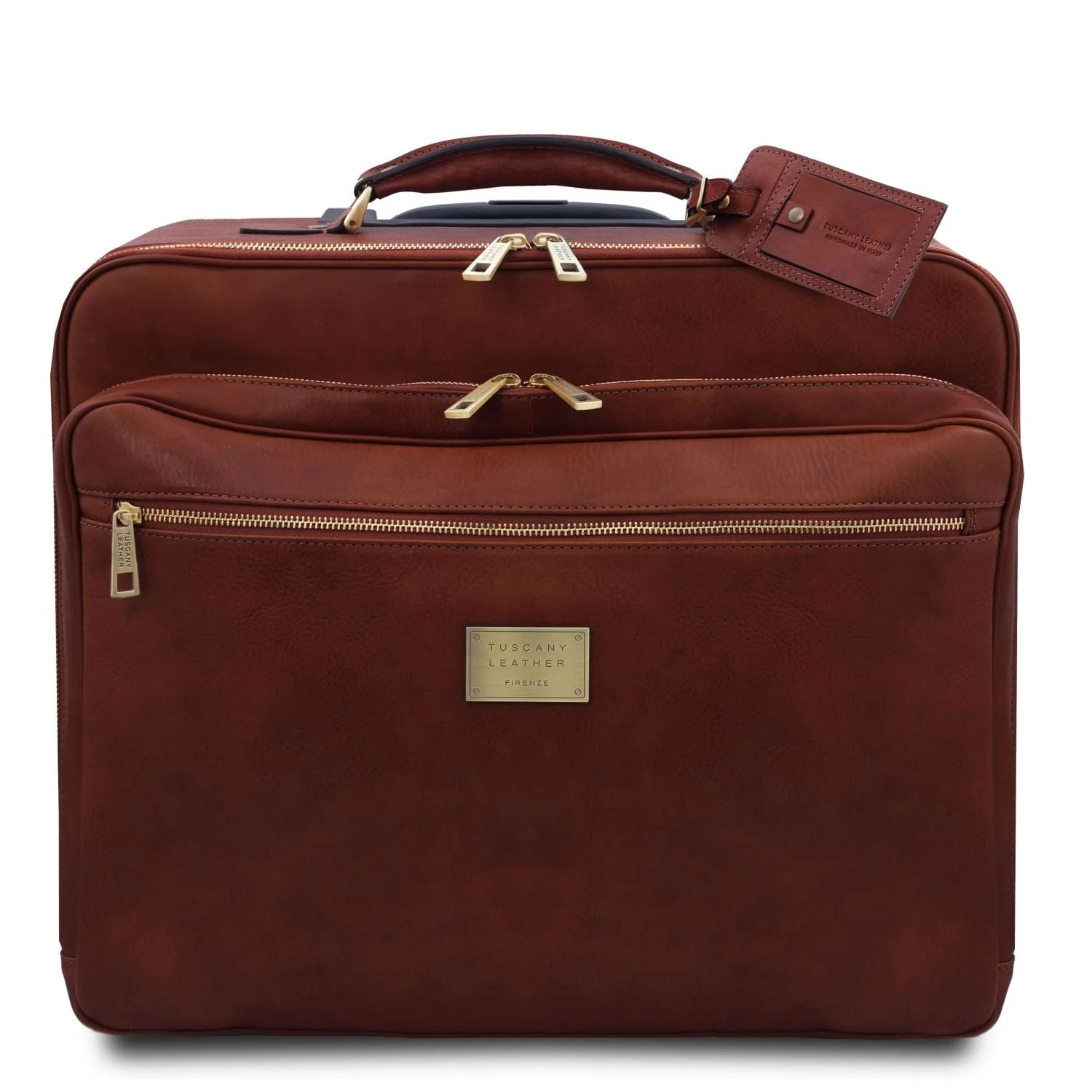 Varsavia - Leather pilot case with two wheels | TL141888 - Image 10