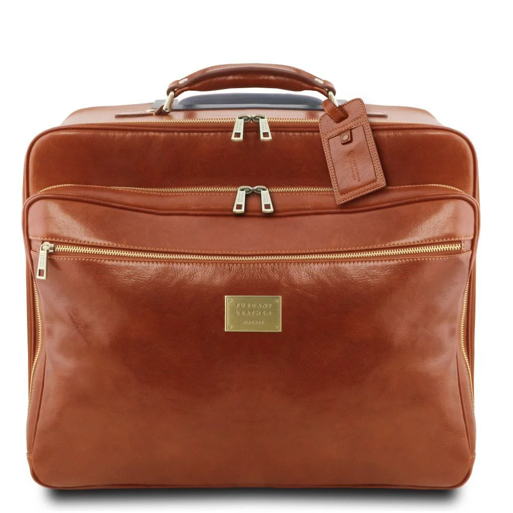 Varsavia - Leather pilot case with two wheels | TL141888 - Image 17