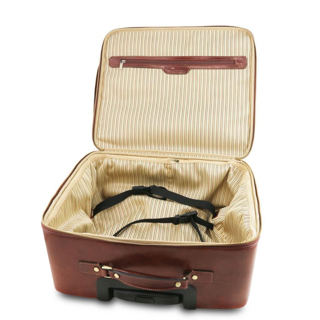 Varsavia - Leather pilot case with two wheels | TL141888 - Image 3
