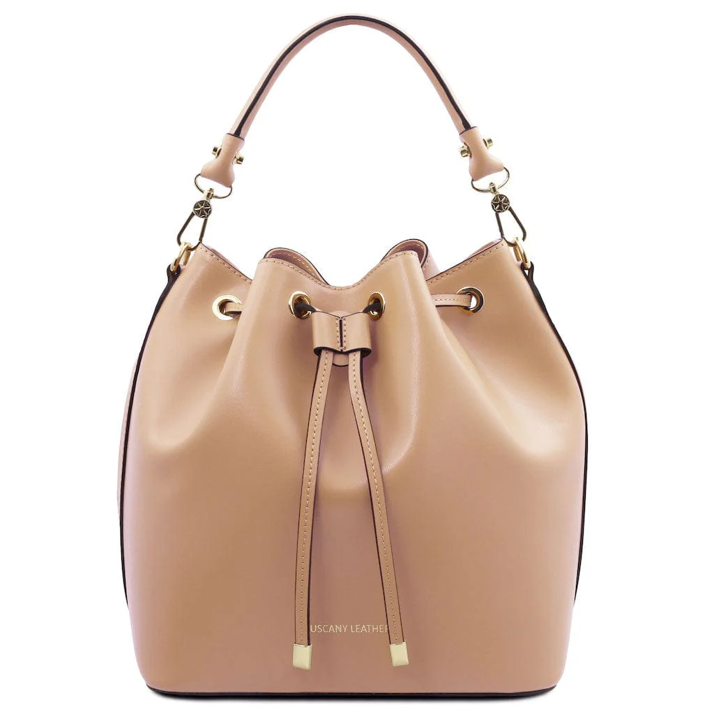 Vittoria - Italian leather bucket bag | TL141531 - Image 21