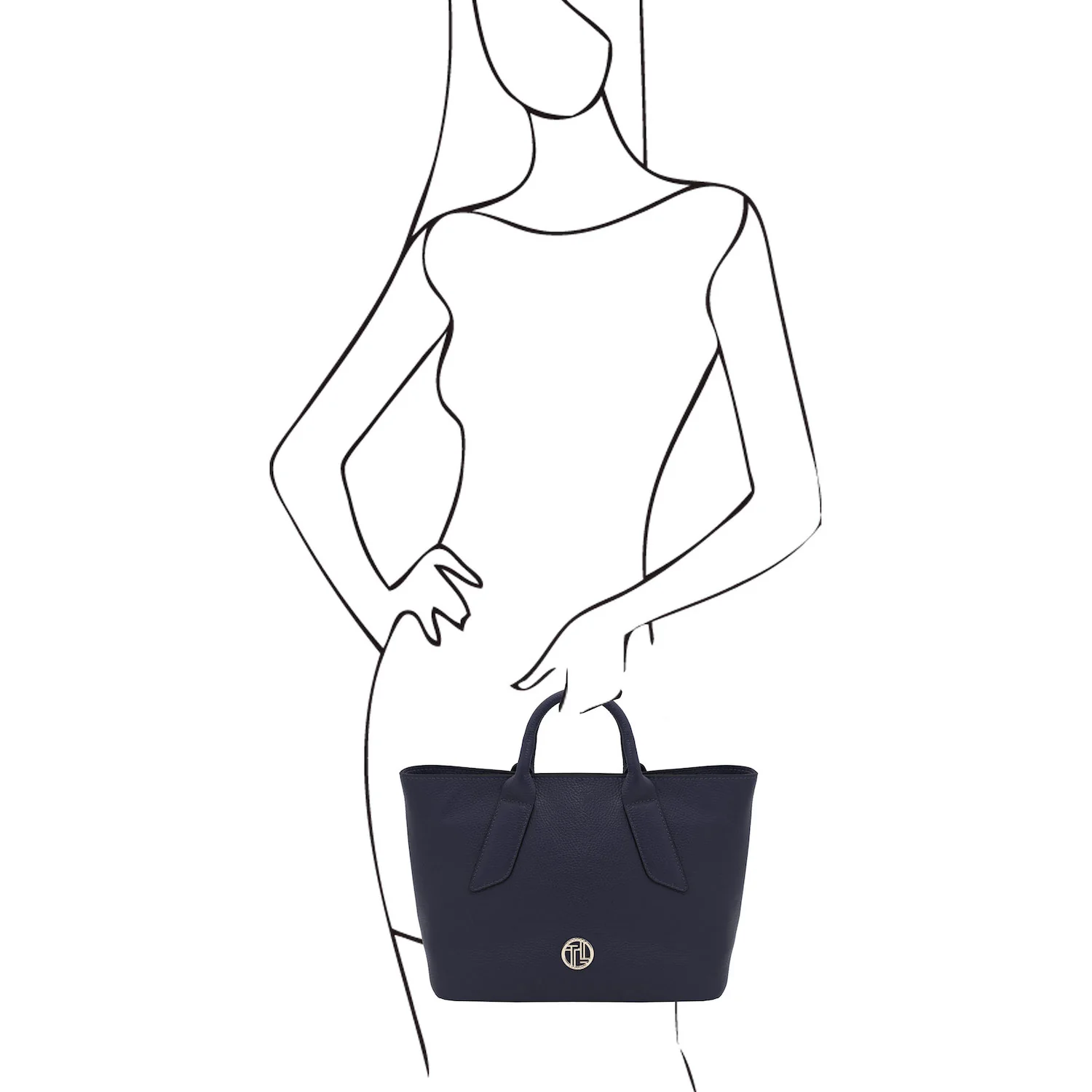 Viva - Italian leather tote bag | TL142498 - Image 18